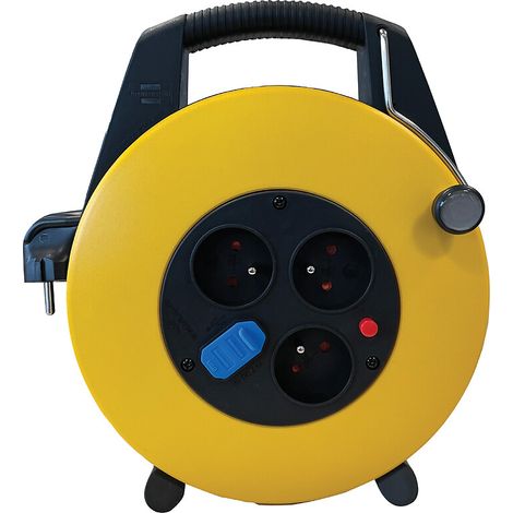 Cassette multiprises 10 m 3x2P+T + 2xUSB H05VV-F 3G1.0 - H. BRENNENSTUHL S.A.S