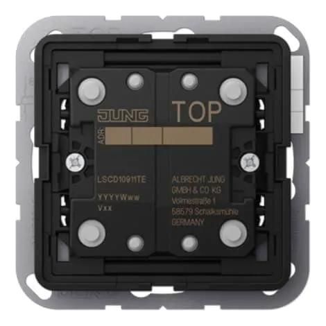 Jung Extensión de tecla KNX, 1 vía, F10, Serie CD/LS LS CD 1091 1TE