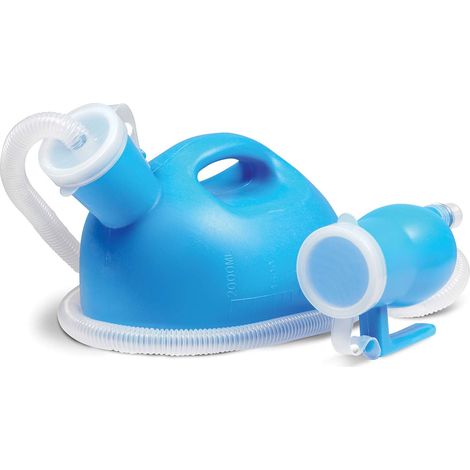 Pistolet urinal avec entonnoir AIDAPT VR270P - Grande capacité et tuyau long