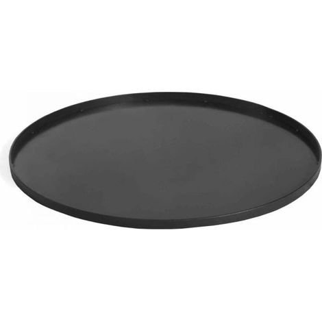 Collecteur de cendres pour foyer extérieur, diamètre de 70cm, acier naturel, CookKing, 111029