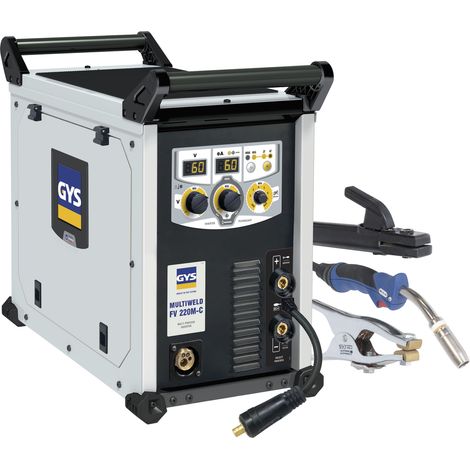 Soldadora GYS 065499 MIG-MAG MULTIWELD FV 220M-C con accesorios (1/5)