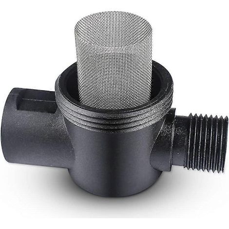 Filtre à mailles en ligne, crépine de pompe à eau, accessoires de modification du circuit d'eau, filtre à eau universel pour camping-car, pompe à eau (1/4)