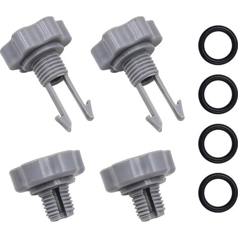 25004/2500 Kit de Joints de Rechange pour Pompe à Filtre Compatible avec Les Accessoires de Rechange pour Pompes à Filtre de Piscine Intex (Paquet de 4)