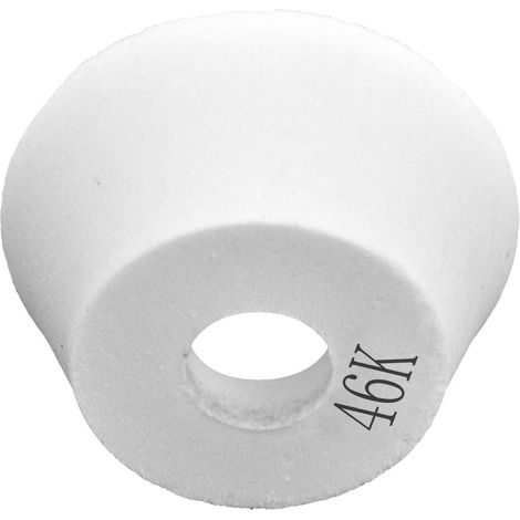 Meule en céramique de corindon blanc en forme de bol, 75 x 32 x 20 mm, n° 46 (1/5)