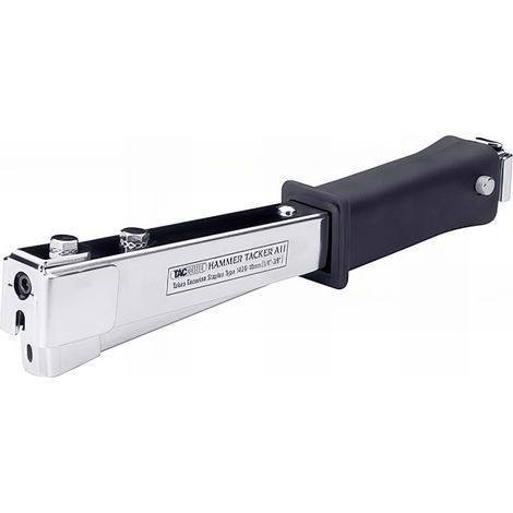 Tacwise – Agrafeuse-cloueuse à main en acier A11 – Pour agrafes 6-10 mm type 140 – Capacité 150 agrafes – Usage extérieur
