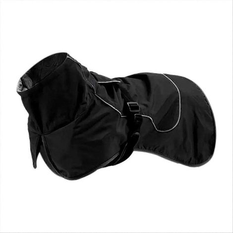Reflektierende, fleecegefütterte Hundejacke, warmer Wintermantel für Haustiere, verstellbare Größe, Sicherheit bei Nacht, wasserdicht, bequem, für kleine und mittelgroße Hunderassen. (1/5)