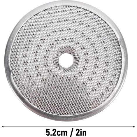 Ortviai Filtre de diffusion d'eau en acier inoxydable 304 pour machine à café Astoria – 52 mm (1/4)