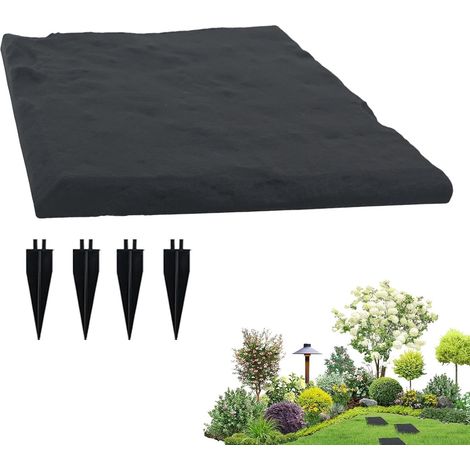 Carreaux décoratifs pour terrasse - Pierres de sol pour paysage, extérieur, jeux, jardin arrière, patio, , passerelle (1/4)