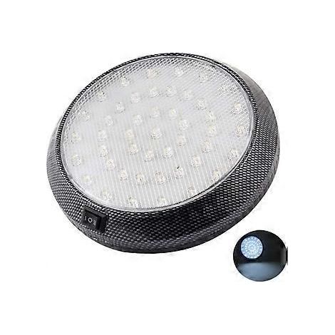 Runde 46-LED-Deckenleuchte für den Innenraum von Autos, Wohnwagen und Wohnmobilen (12 V)