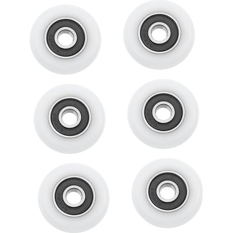 6 Piece Enclosures Trolleys Antique Sliding Pulley Roller Shower (1/5)