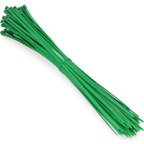 Bridas verdes 4,8 x 385 mm nylon alta calidad(bolsa 100 unid.) (1/3)