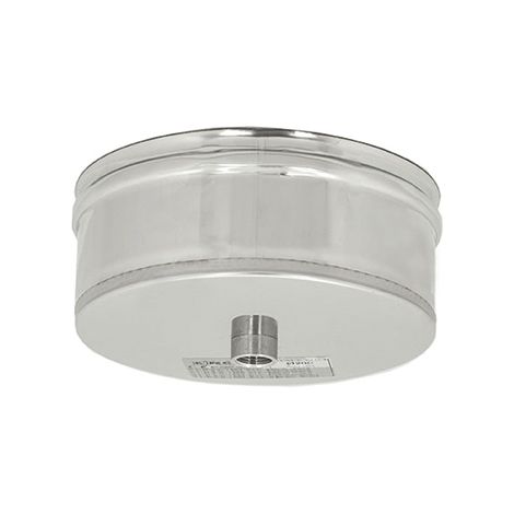 TAPPO CONDENSA MONOPARETE ACCIAIO INOX AISI 304  ø140   ZINCO GROUP