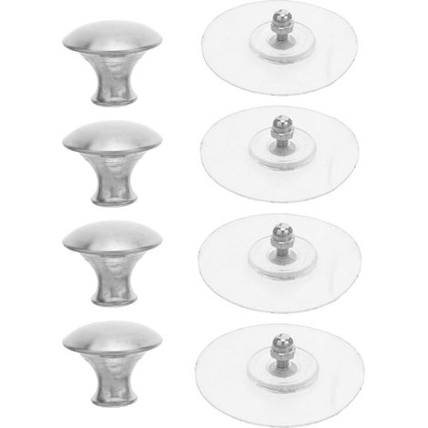 Poignées de meuble autocollantes Cabilock avec base transparente (1/5)