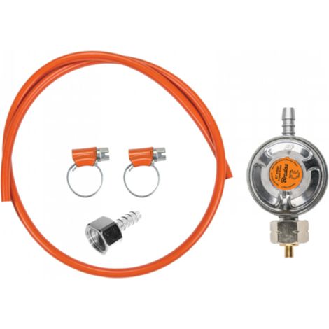 37 mbar Propan-Butan-Gasanschluss-Set 1 m (1/2)