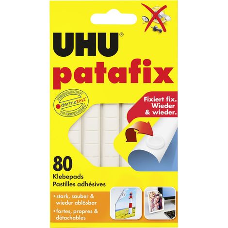 UHU patafix weiß 80 Stück Klebepads