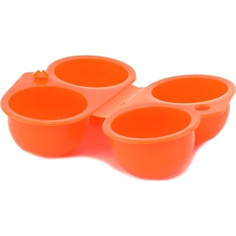 Boîte à Oeufs , 4 Grille Boite Oeuf en Plastique , Portable Boite a Oeuf avec Couvercle , Conteneur de Stockage D'oeufs , Boîte de Rangement d'Oeufs pour Frigo Réfrigérateur Camping (1/5)
