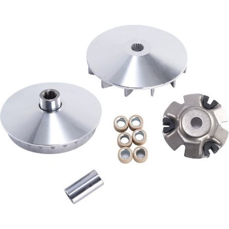 Ensemble de roulement à billes de dérailleur avant en métal moulé avec précision, billes haute performance de 14 g, adapté au moteur GY6 125cc 157QMJ, kit de dérailleur complet, installation facile. (1/5)