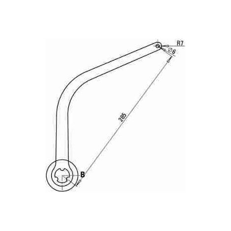 Coppia Bracci Alternativi Nd2 Per N1d Bianco Ral 90 Automatismi Faac 5727