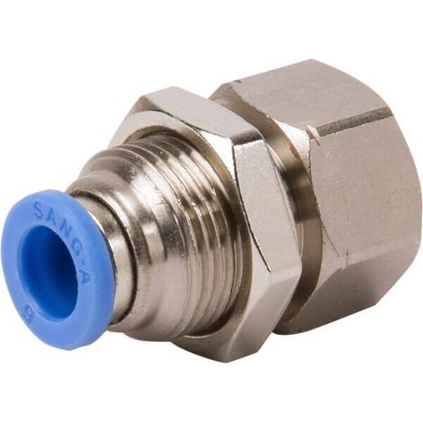 Raccordo passaparete diametro6 mm x 1/8" UNIVERSALE BHFT618B (1/2)