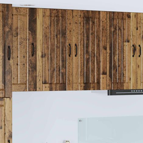 Küchenschrank Lucca Altholz 80 x 31 x 80 cm Holzwerkstoff
