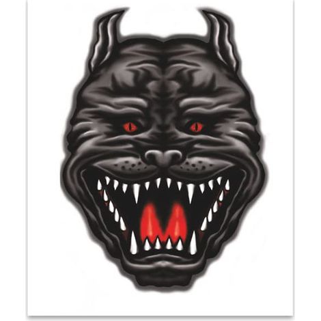 Adesivi Sticker Mastino, 10 x 12 cm