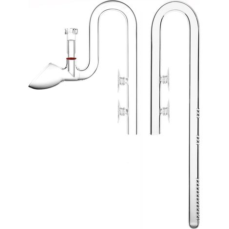 Kit d'entrée et de sortie d'eau à plusieurs niveaux avec extracteur de surface d'écumeur (13 mm pour tuyau de 12/16 mm) (1/5)