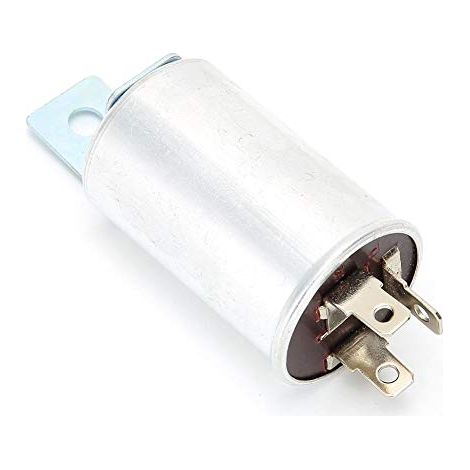 Unité de relais, Relais Unité Clignotant, 12V Indicateur De Voiture Clignotant Relais Unité 3Pin Fit pour Fiat/Jaguar/Lotus 502096