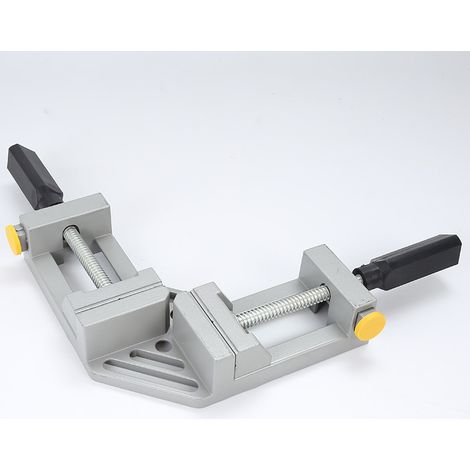 Étau d'Angle 90° en Aluminium pour Menuiserie/Soudure - Réglable 0-65 cm - Fixation Rapide - Pour Bois/Verre/Métal (1/3)