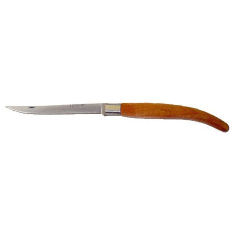 TEODOMIRO Navaja jamonera artesanal con hoja de 150mm fabricada en madera y acero al carbono