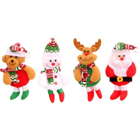Christbaumschmuck, 4er Set Christbaumschmuck (Basisversion) Kreativer Christbaumschmuck