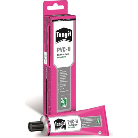 Colle pvc rigide eau potable - 125 g (1/2)