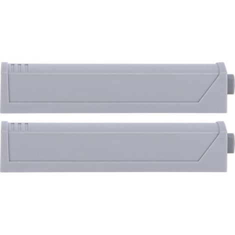Lot de 2 loquets magnétiques à pression pour tiroirs et portes, avec système d'ouverture par simple pression et amortisseur pour armoires. (1/5)