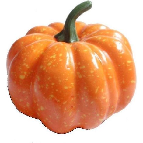 12 künstliche Kürbisse für Halloween-Dekorationen