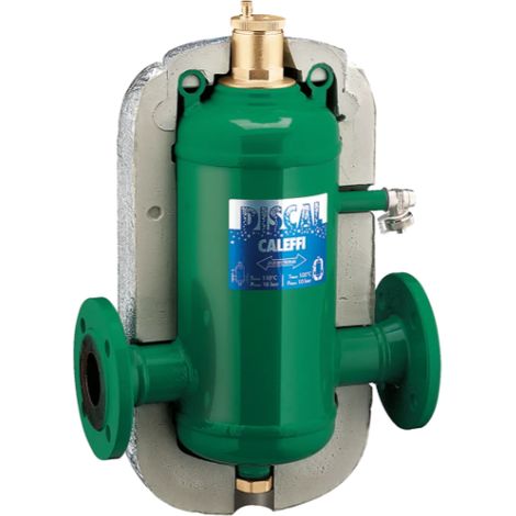 Entlüfter, pulverbeschichtetes Stahlgehäuse DN 80 DISCAL® Caleffi 551082  80