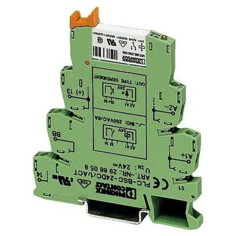 Módulo relé phoenix contact plc-rsc-24dc/1/act 24 V CC monostable