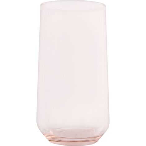 Pasabahce Allegra Universal Mehrzweck-Wassergläser 3er-Set Geeignet für Wein, Säfte, Soda, 470 ml (Highball) 420015 Pink