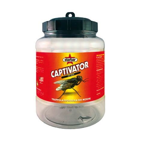 CAPTIVATOR trappola ecologica per mosche con attrattivo incluso