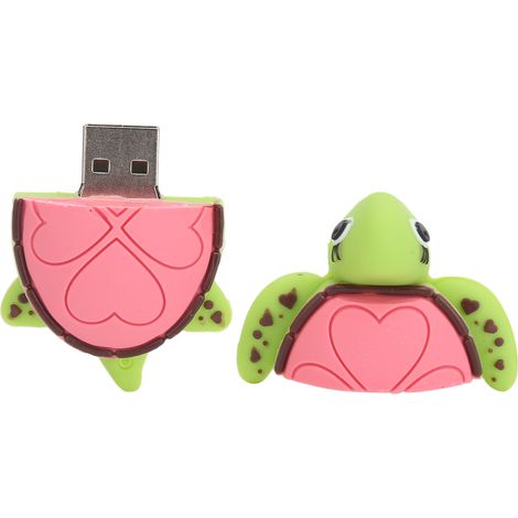 Clé USB en forme d'animal de dessin animé, accessoire de transfert de données portable, 64 Go (1/5)