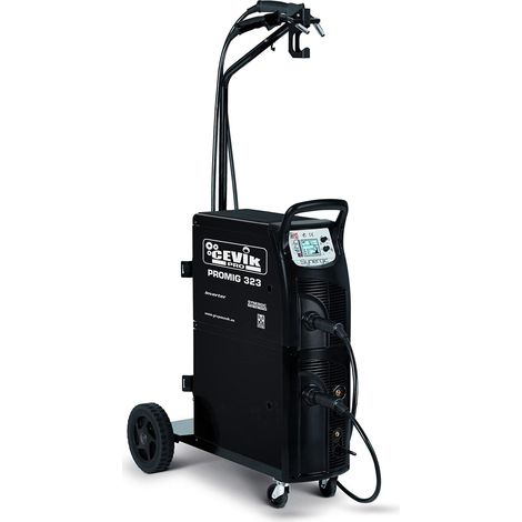 Soudeur Inverter MIG/TIG/MMA – 220A 20% 230V – Fil 1mm – Électrodes 4mm – Écran couleur – Torches MIG MT15 (x2), MT25 et pince masse incluses
