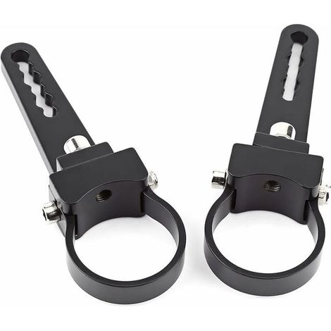 1.5"-3" Aluminium Taureau/Rouleau Bar Mount Support Support de Pinces Pour Voiture Hors Route Travail LED Lumière(2")