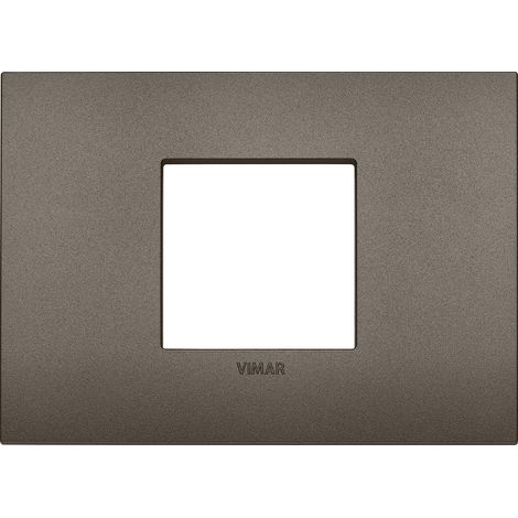 VIMAR - 19652.80 Placca Classic 2MC Metal