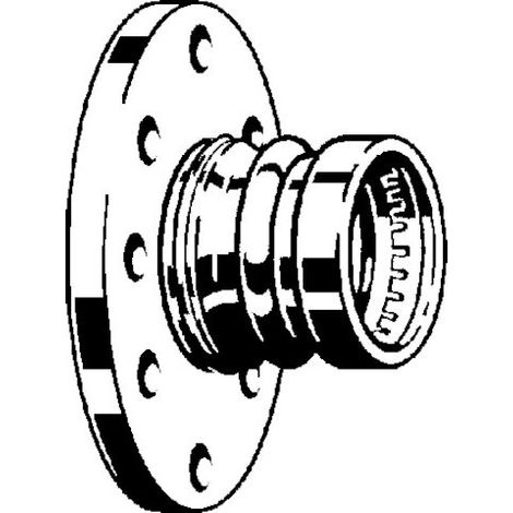 VIEGA 491116 Adaptateur de bride avec SC 2259.5XLLF (1/3)
