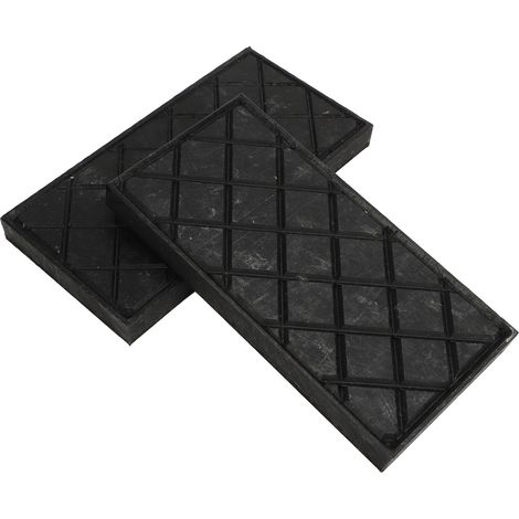 2 Plots de Niveau pour Camping-car, Tapis Épais Universel Flexible Résistant à l'Usure, Cales de Stabilisation pour Caravane, Bateau (1/5)