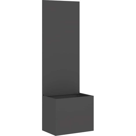 Pantalla de Privacidad para Jardín Calado Negro 50 x 150 cm vidaXL