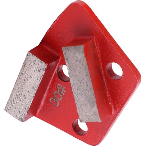 3-teiliges Set trapezförmiger Diamantschleifscheiben für Fußböden, Körnung 30, Metallschaber (1/5)