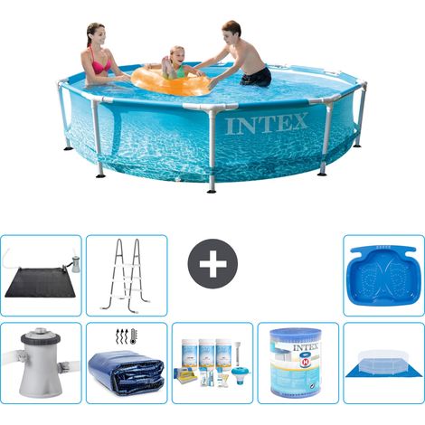 Intex Piscine Tubulaire Ronde - 305x76 cm - 9-pièces  S41358 (1/5)