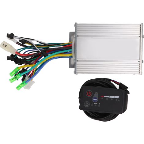 Contrôleur moteur brushless 36V 450W pour vélo électrique, écran LED et double mode durable (1/5)