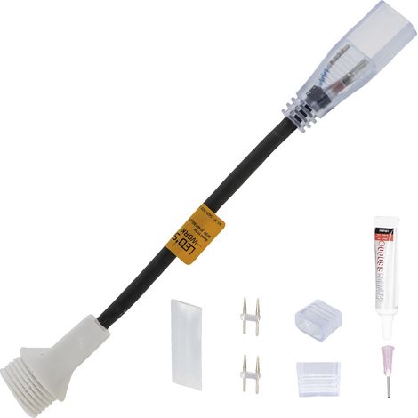 Led's Work Anschlusskit - Verbindung für LED Lichtschlauch - IP65