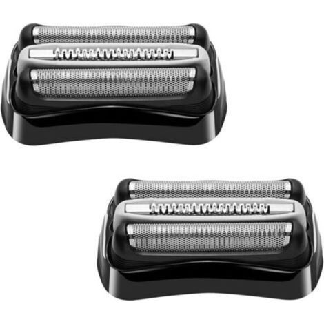 Tête De Rasoir, Lot de 2 têtes de rasoir de rechange Series 3 32B compatibles avec Braun S3 3040s 3000s 3050cc 3010s 3070cc 3080s 3090s 310s 3020s 330s 370cc-4 380s-4