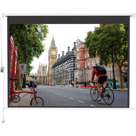 84 Inch Electric Motorized Projector Screen